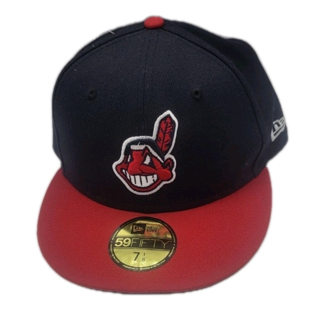 New Era Black and Red Team Cap
